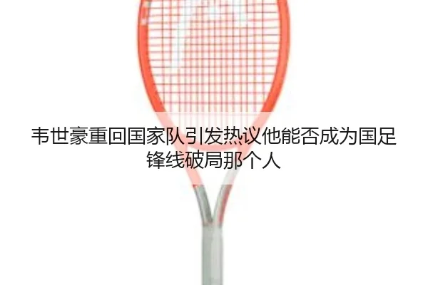 韦世豪重回国家队引发热议他能否成为国足锋线破局那个人